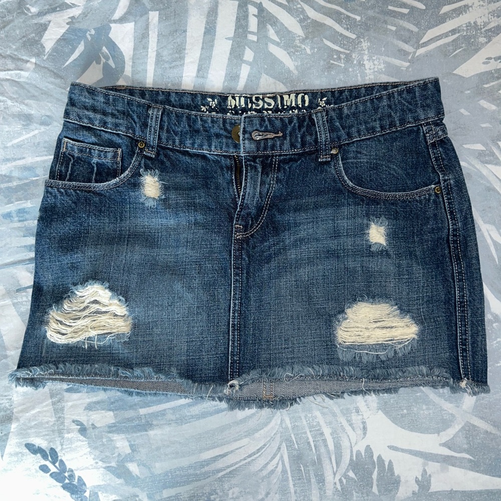 Denim skirt